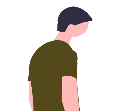 男性のイラスト